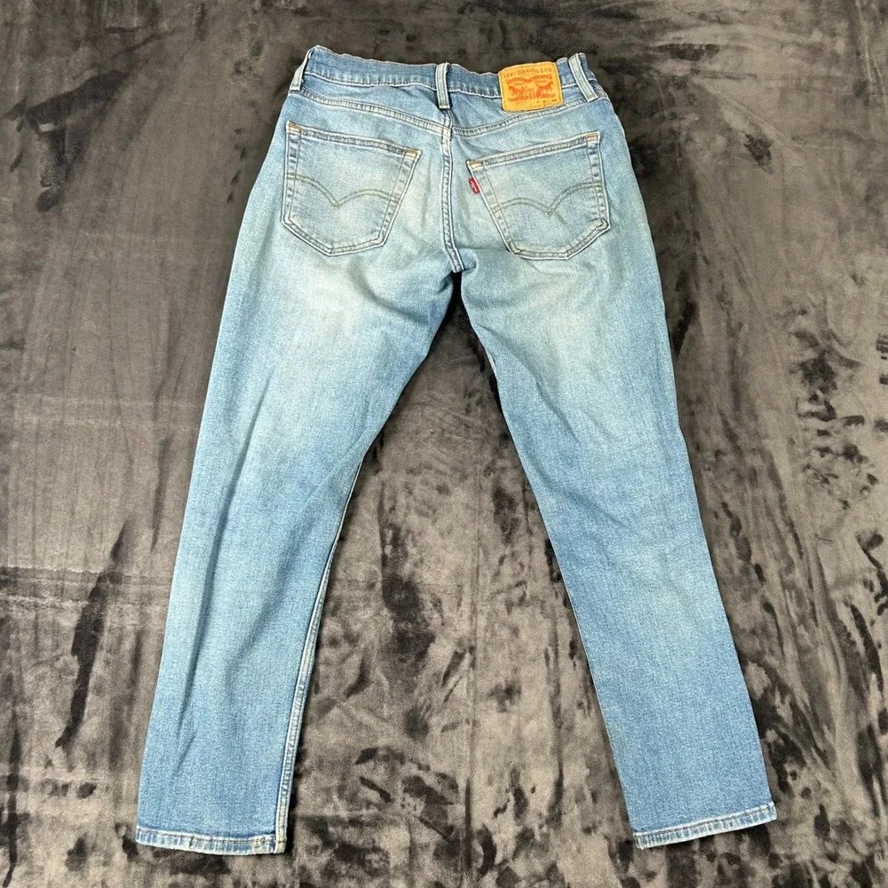 Levi's 511 Slim Fit Jeans Mens 30x30 Light Wash Blue Denim 04511-3920